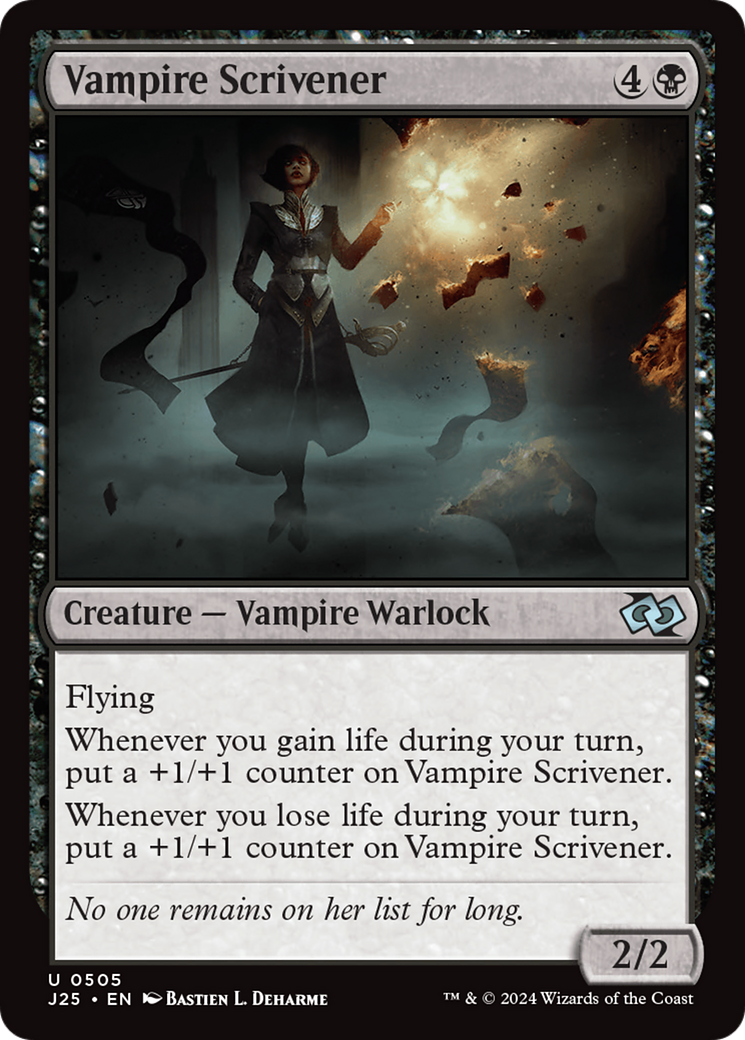 Vampire Scrivener (J25-505)