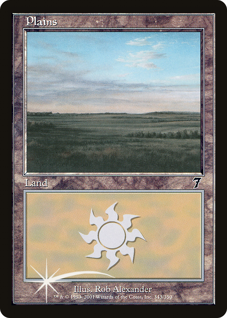 Plains (7ED-343★) (Foil)