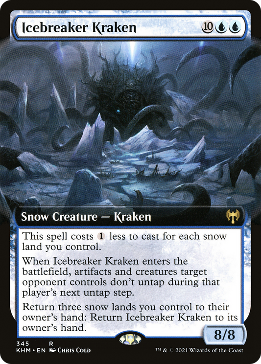Icebreaker Kraken (KHM-345) (Extended Art) (Foil)