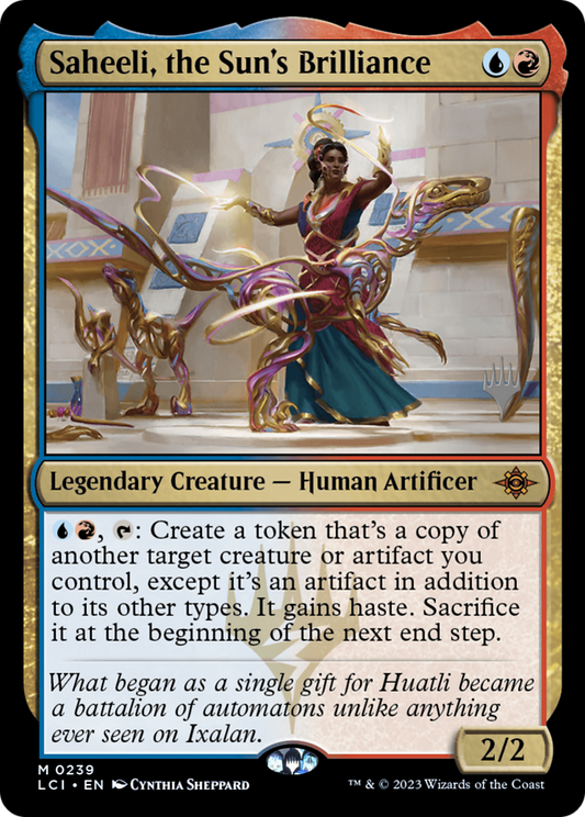 Saheeli, the Sun's Brilliance (PPLCI-239P) (Foil)