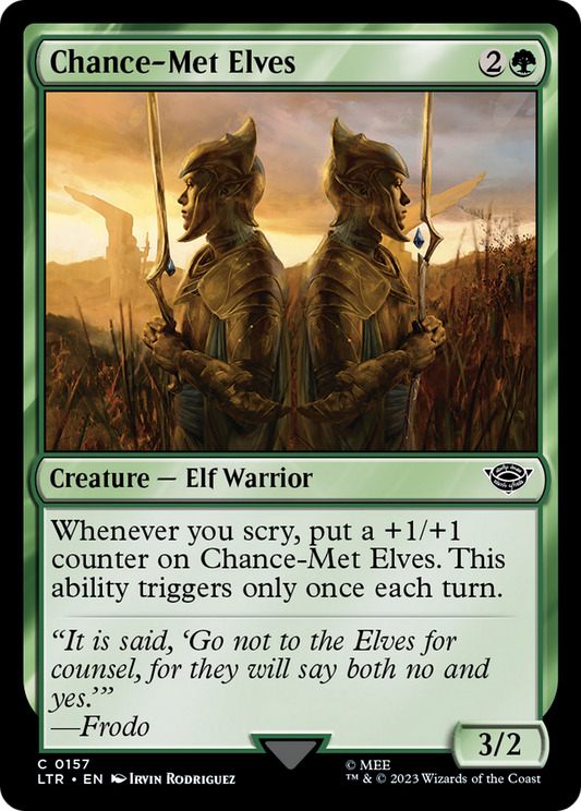 Chance-Met Elves (LTR-157) (Foil)