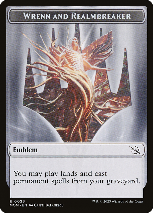 Wrenn and Realmbreaker Emblem (TMOM-023)
