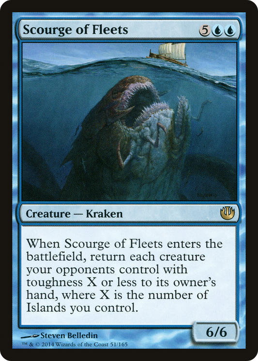 Scourge of Fleets (JOU-051) (Foil)