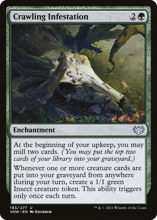 Crawling Infestation (VOW-193) (Foil)