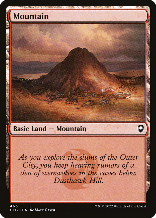 Mountain (CLB-463) (Foil)