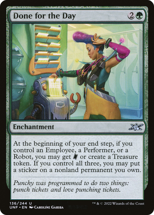 Done for the Day (UNF-136) (Foil)