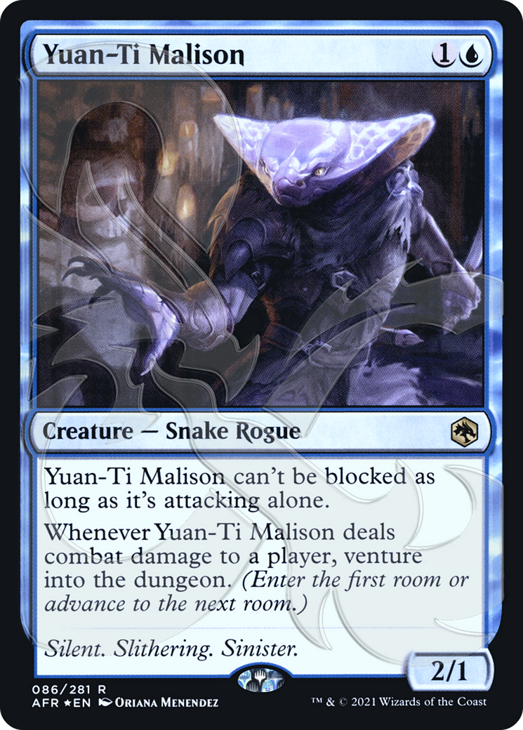 Yuan-Ti Malison (AFR&-86A) (Foil)