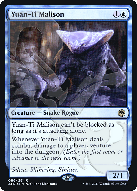Yuan-Ti Malison (AFR&-86A) (Foil)
