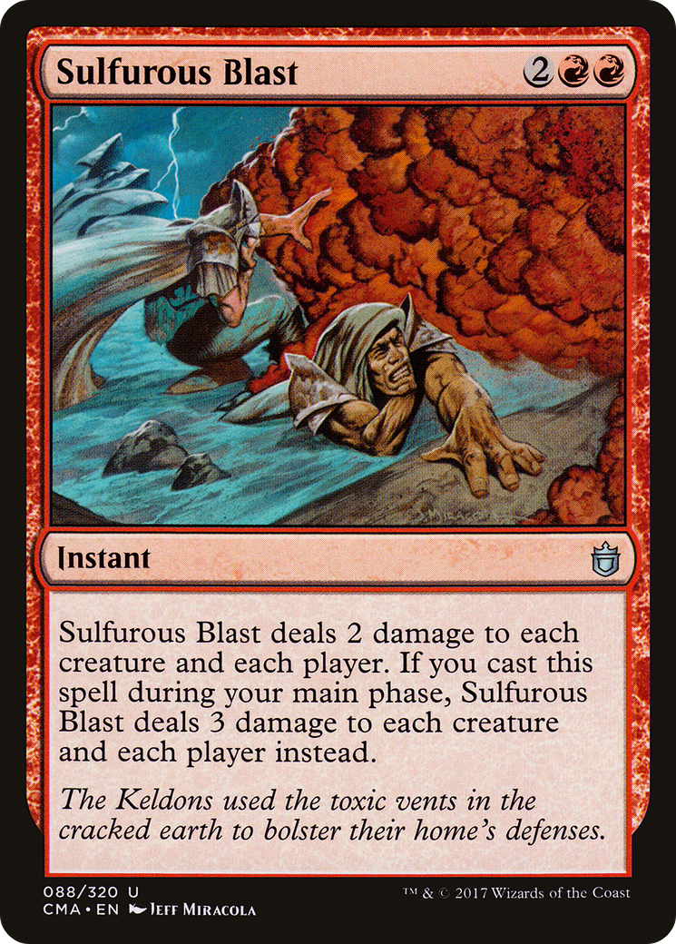 Sulfurous Blast (CMA-088)