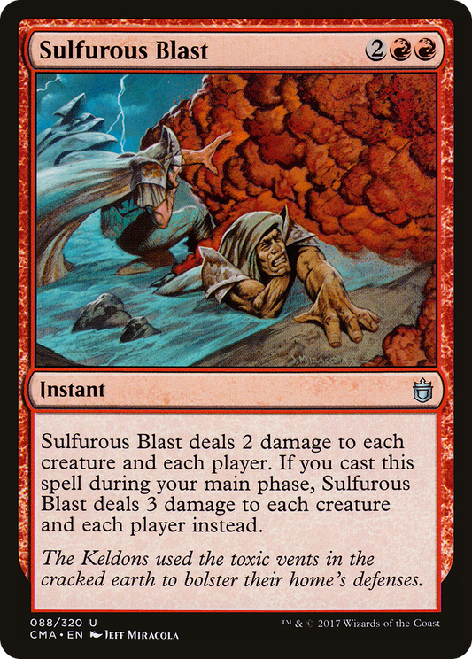 Sulfurous Blast (CMA-088)