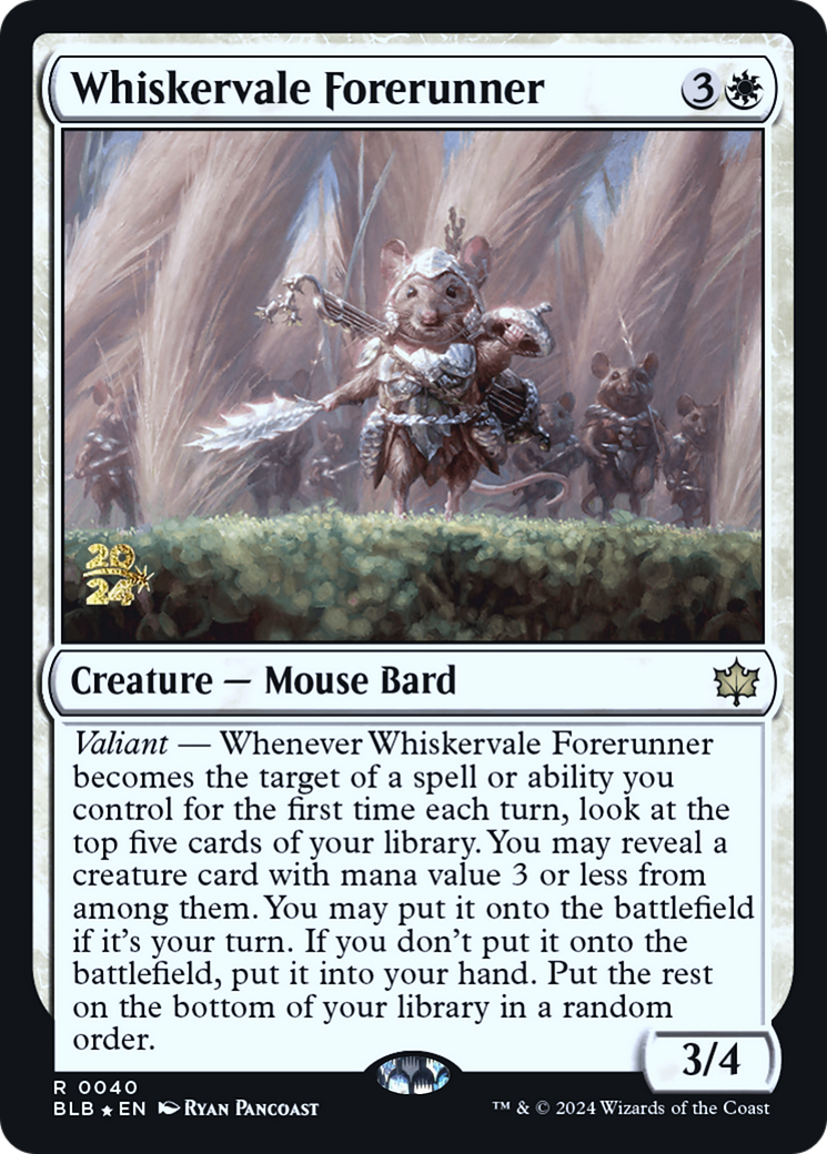 Whiskervale Forerunner (PRE-40S) (Foil)