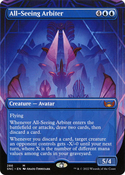 All-Seeing Arbiter (SNC-286) (Borderless) (Foil)