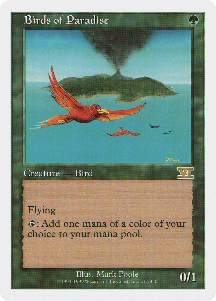 Birds of Paradise (6ED-217)
