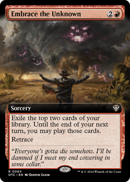 Embrace the Unknown (OTC-064) (Extended Art)