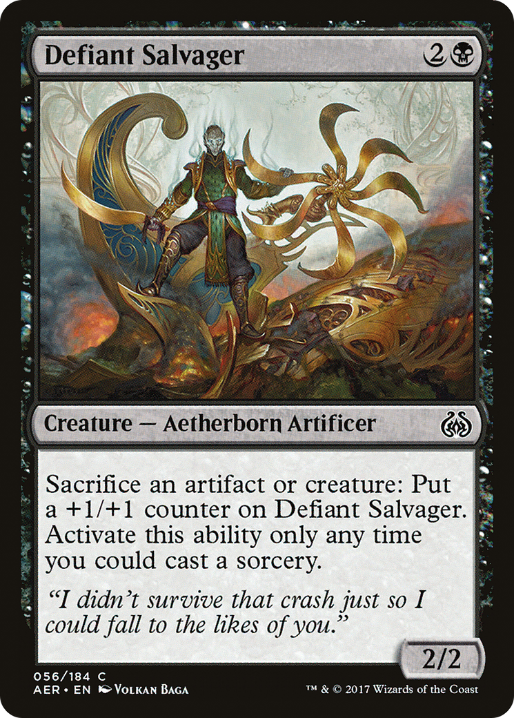 Defiant Salvager (AER-056) (Foil)