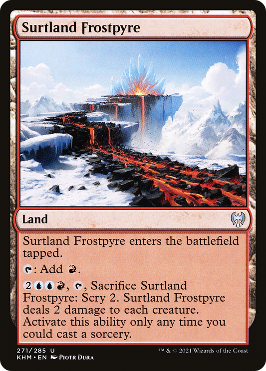 Surtland Frostpyre (KHM-271) (Foil)