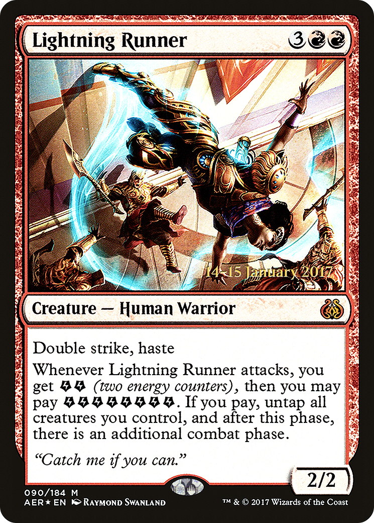 Lightning Runner (PRE-90S) (Foil)