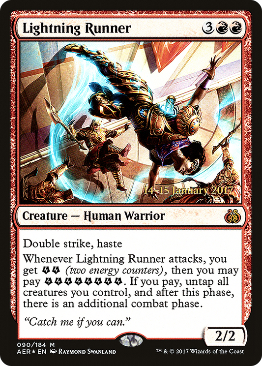 Lightning Runner (PRE-90S) (Foil)