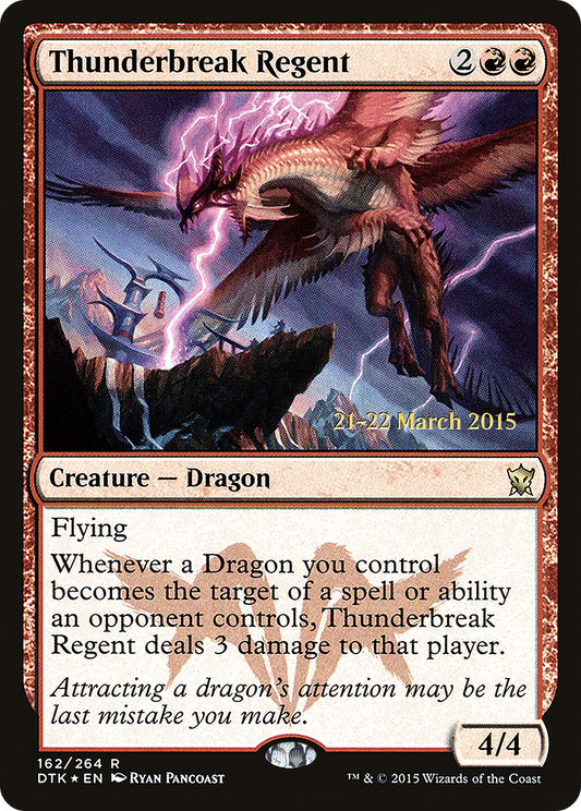 Thunderbreak Regent (PRE-162S) (Foil)