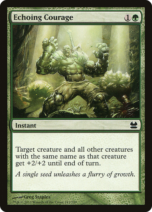 Echoing Courage (MMA-143) (Foil)