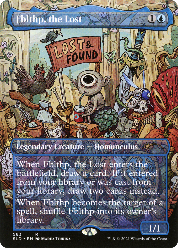 Fblthp, the Lost (SLD-583) (Borderless) (Foil)
