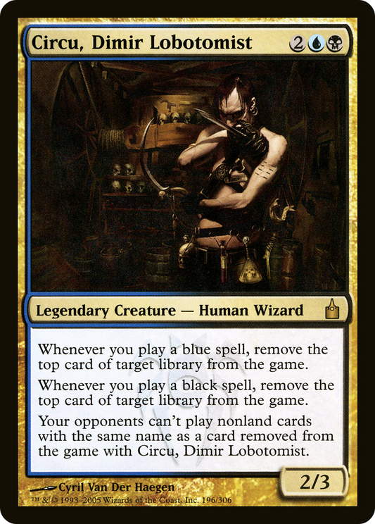 Circu, Dimir Lobotomist (RAV-196)
