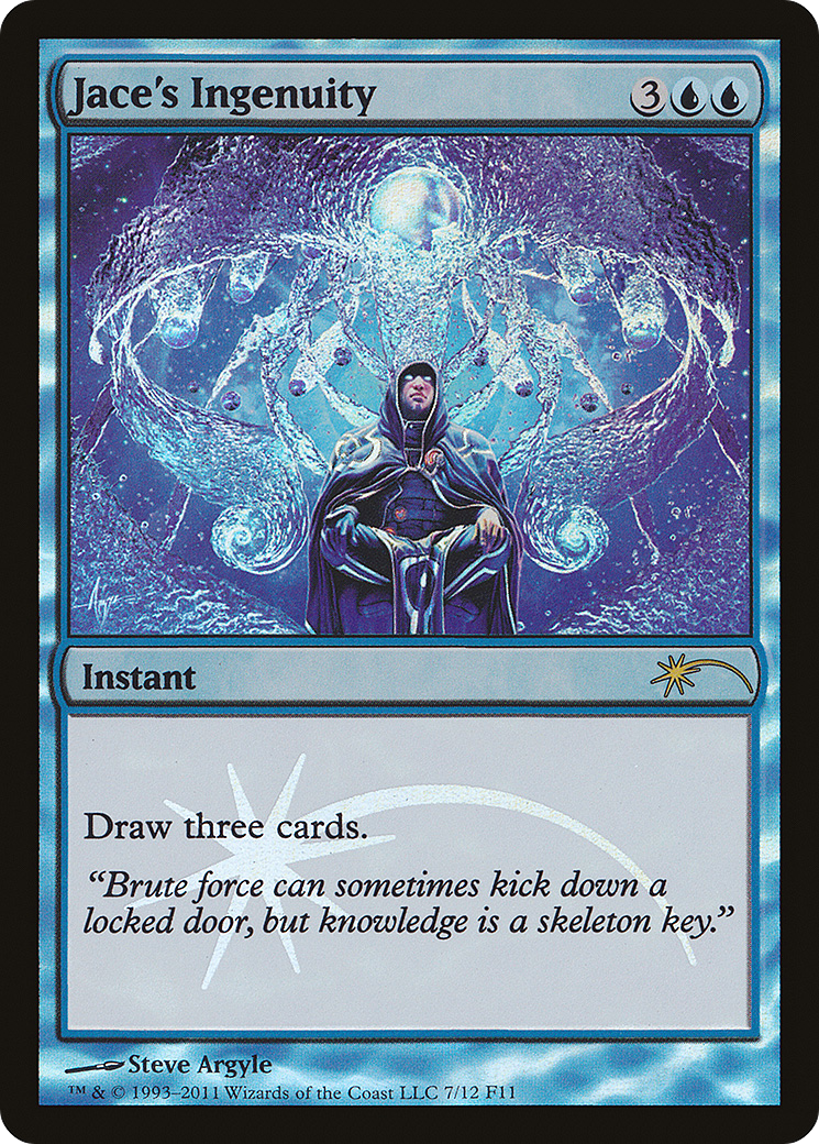 Jace's Ingenuity (FNM-007) (Foil)