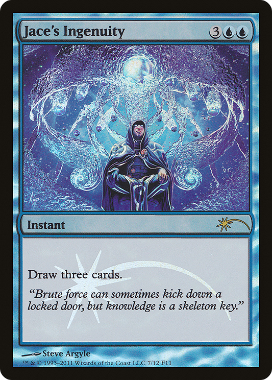 Jace's Ingenuity (FNM-007) (Foil)