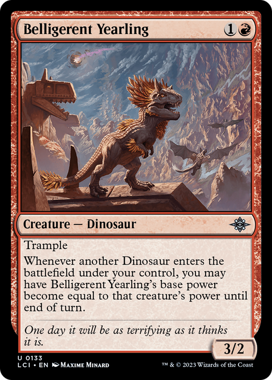 Belligerent Yearling (LCI-133) (Foil)