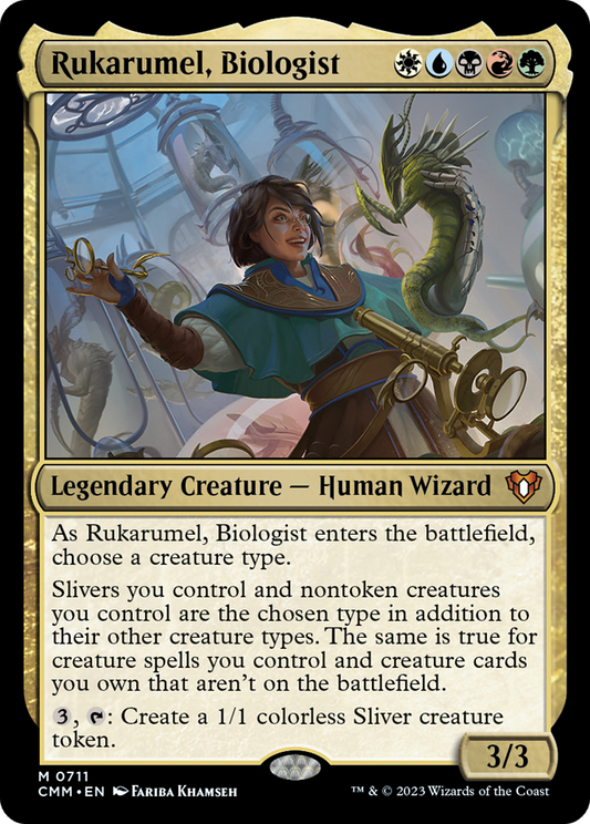 Rukarumel, Biologist (CMM-711) (Foil)