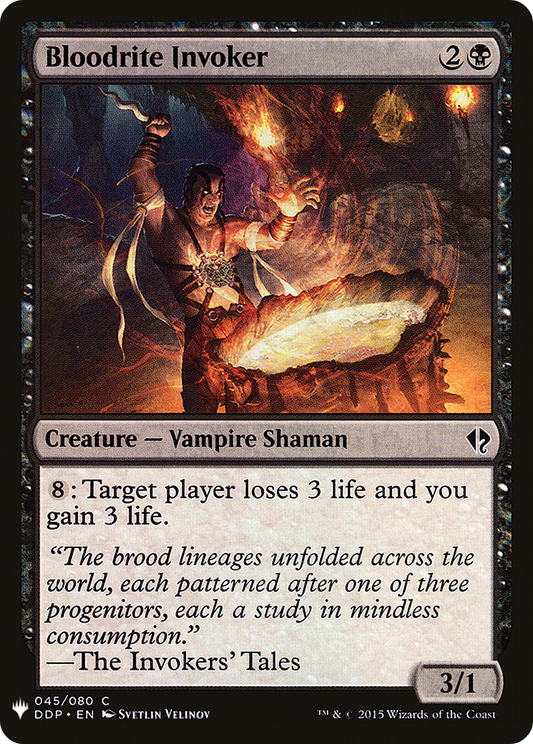 Bloodrite Invoker (LIST-DDP-45)
