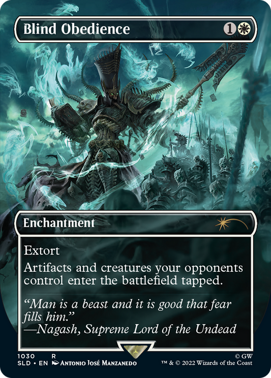Blind Obedience (SLD-1030) (Borderless) (Foil)