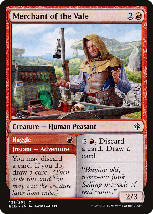 Merchant of the Vale // Haggle (ELD-131)