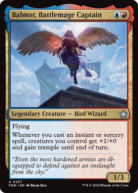 Balmor, Battlemage Captain (FDN-237) (Foil)