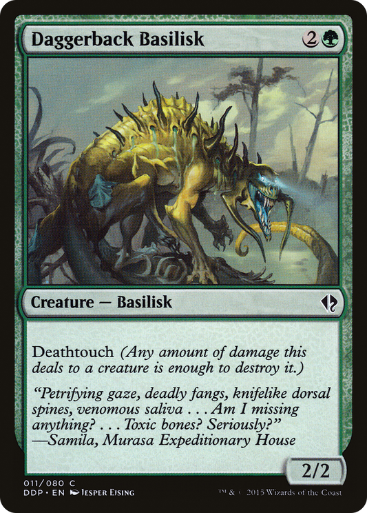 Daggerback Basilisk (DDP-011)