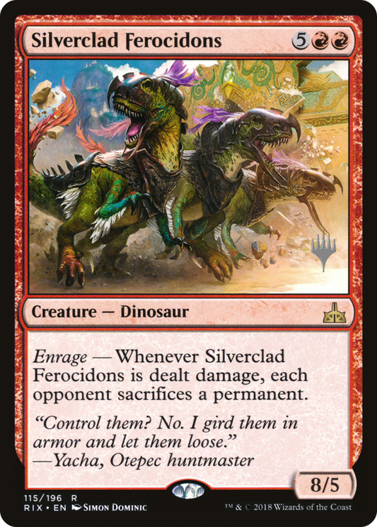 Silverclad Ferocidons (PPM20-115P) (Foil)