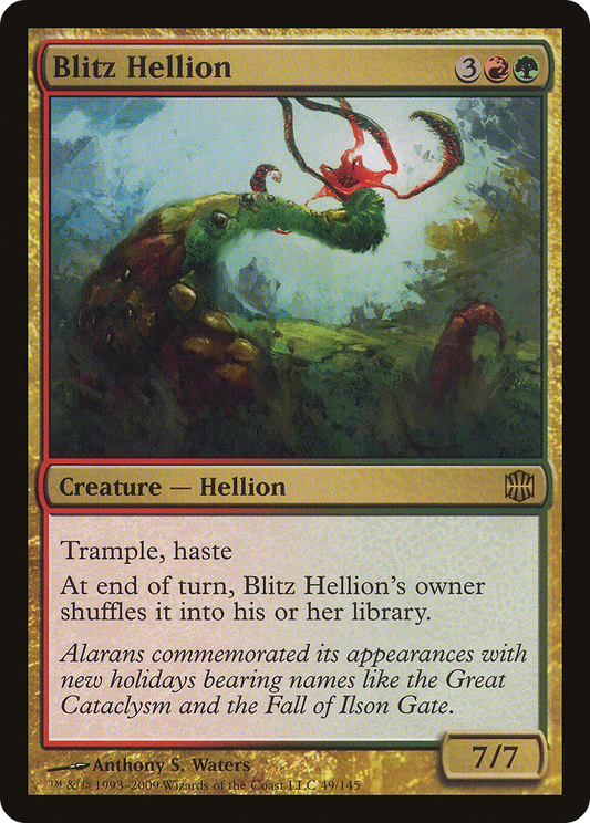 Blitz Hellion (ARB-049) (Foil)