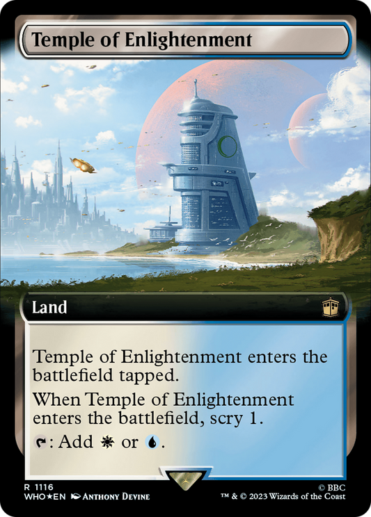 Temple of Enlightenment (WHO-1116) (Extended Art) (Surge Foil)