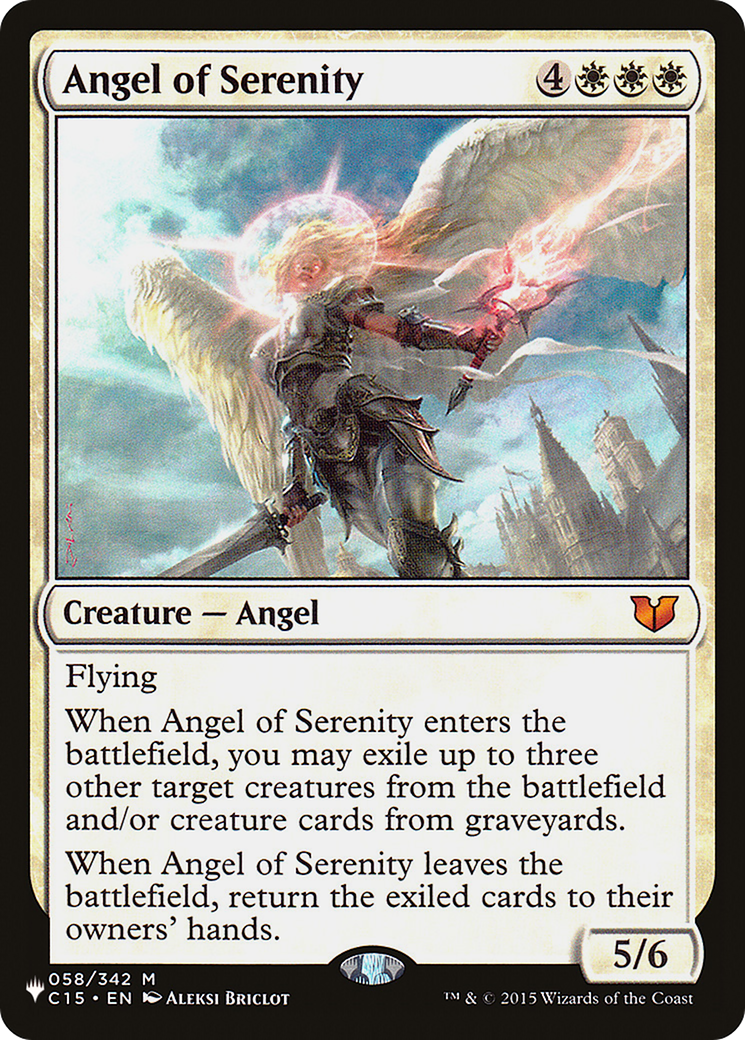 Angel of Serenity (LIST-C15-58)