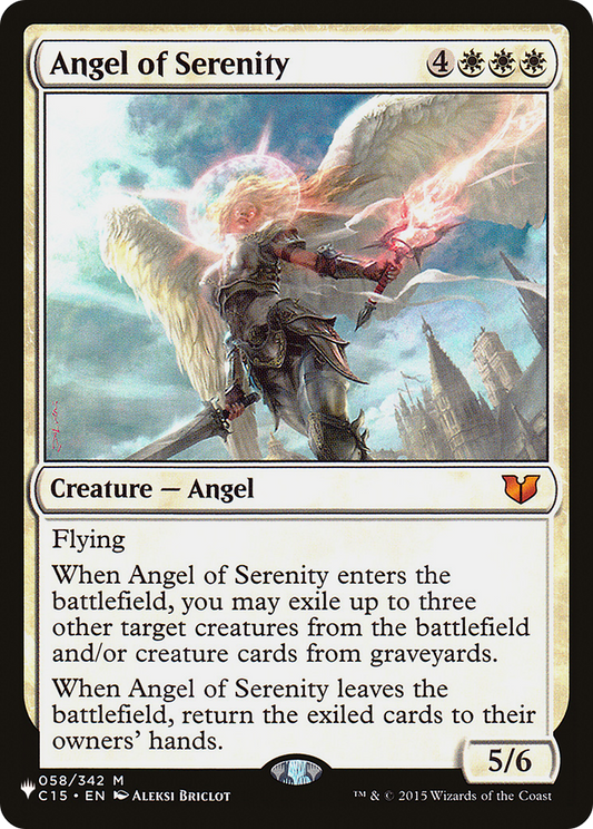 Angel of Serenity (LIST-C15-58)