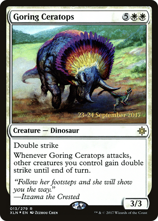 Goring Ceratops (PRE-13S) (Foil)