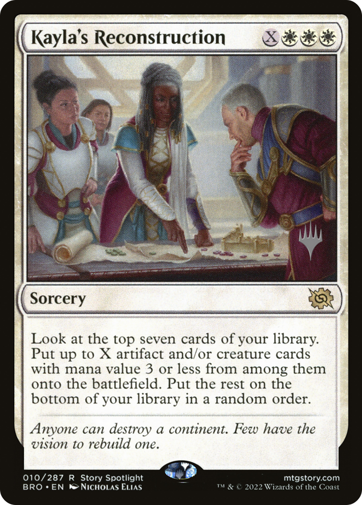 Kayla's Reconstruction (PPBRO-10P) (Foil)