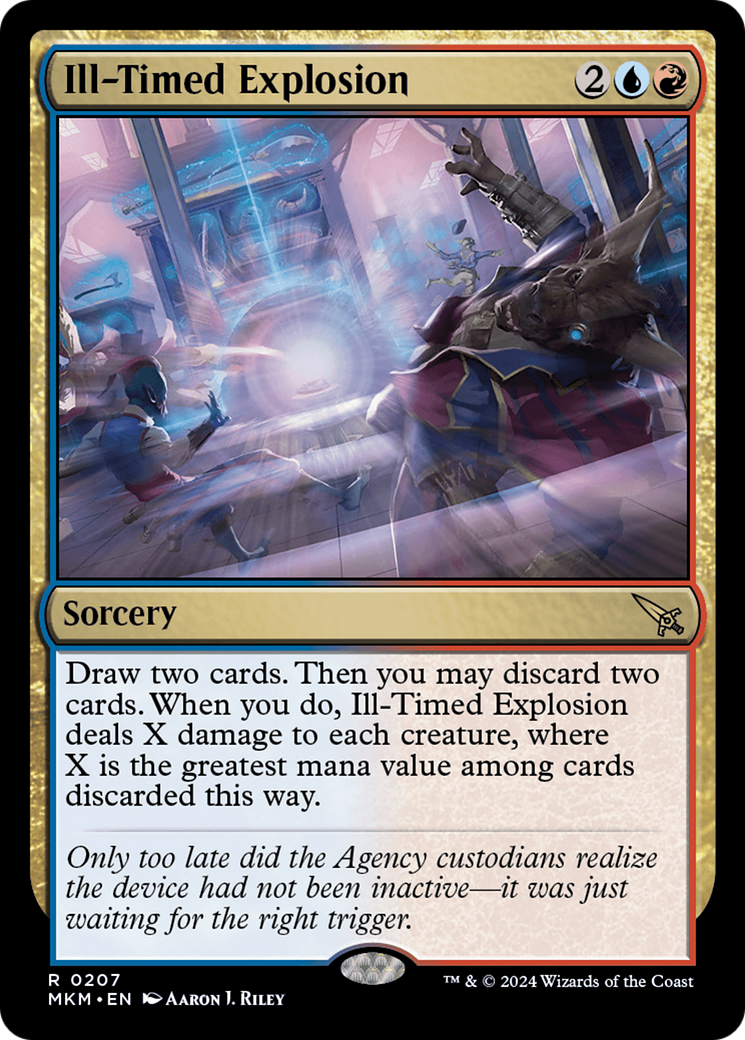 Ill-Timed Explosion (MKM-207) (Foil)
