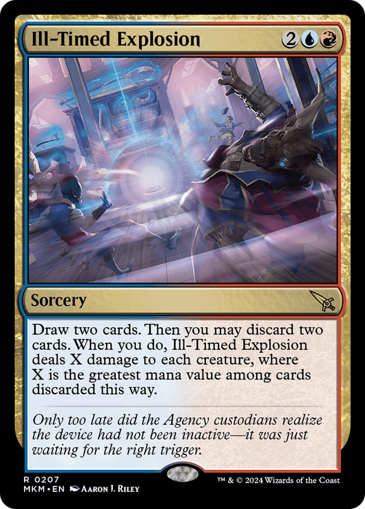 Ill-Timed Explosion (MKM-207) (Foil)
