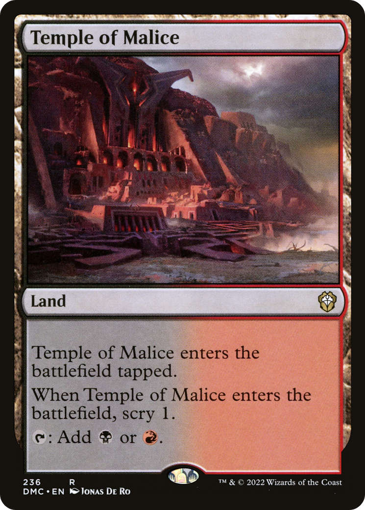 Temple of Malice (DMC-236)