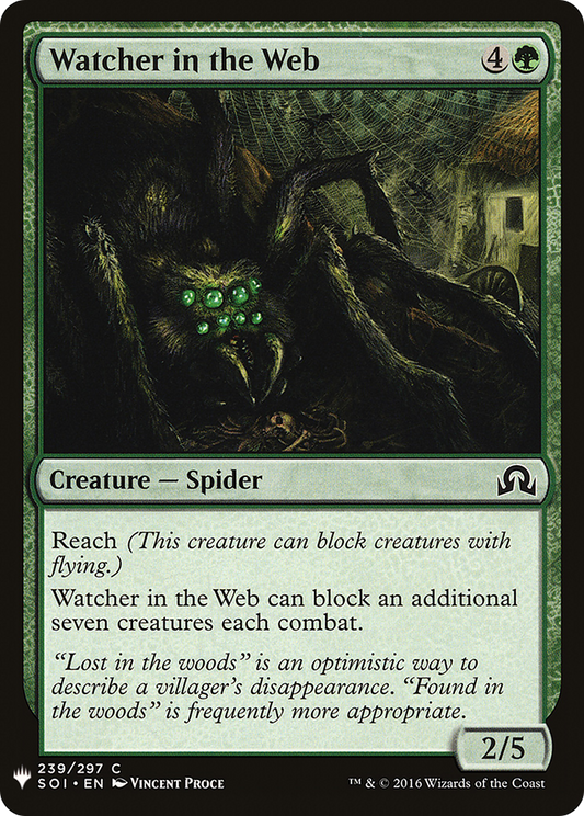 Watcher in the Web (LIST-SOI-239)