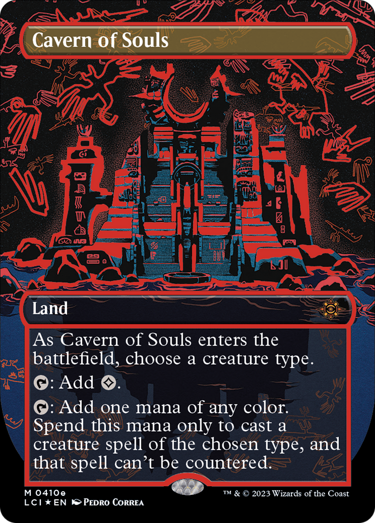 Cavern of Souls (LCI-410E) (Borderless) (Foil)
