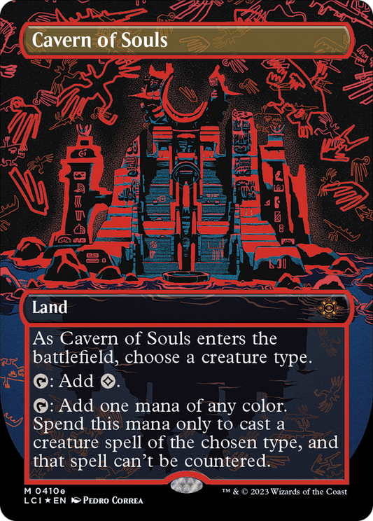 Cavern of Souls (LCI-410E) (Borderless) (Foil)