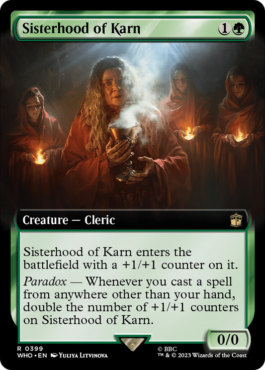 Sisterhood of Karn (WHO-399) (Extended Art)