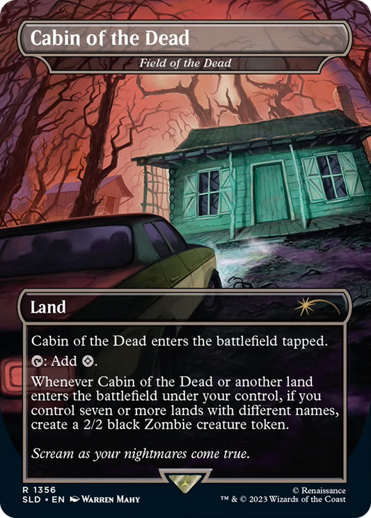 Cabin of the Dead / Field of the Dead (SLD-1356) (Borderless) (Foil)